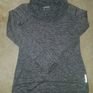 Reebok long-sleeve cowl neck in grey